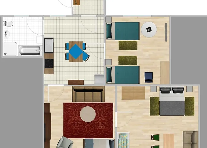 아파트 Albrecht In Metschow *